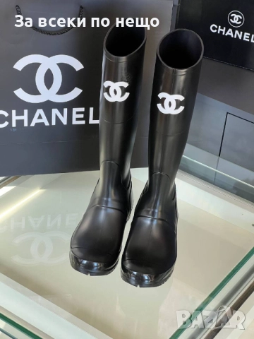 Chanel Дамски Черни Ботуши Шанел Код VL-169