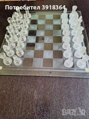 Шах стъклен, снимка 1