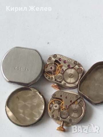 Механизми части от стари ръчни часовници 51875, снимка 6 - Дамски - 52286351