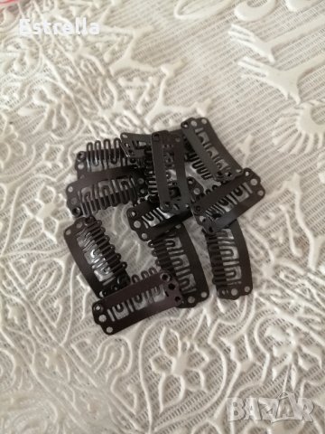 Клипси за екстеншъни, снимка 2 - Аксесоари за коса - 15284506