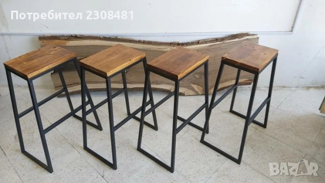 комплект бар маси и столове , снимка 3 - Столове - 53535180