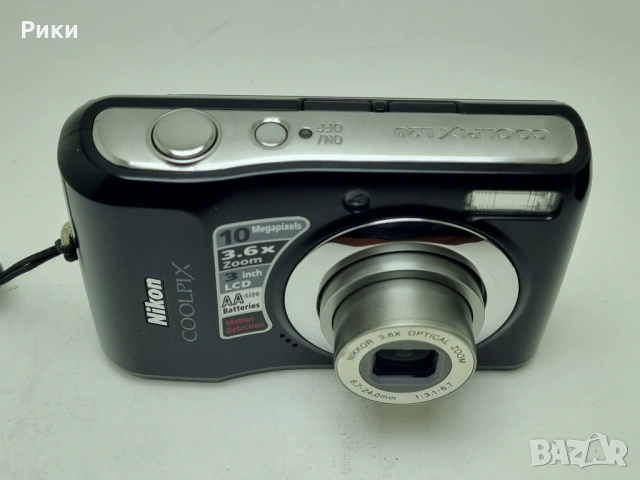 Nikon COOLPIX L20 10.0MP Digital Camera , снимка 6 - Фотоапарати - 53805044