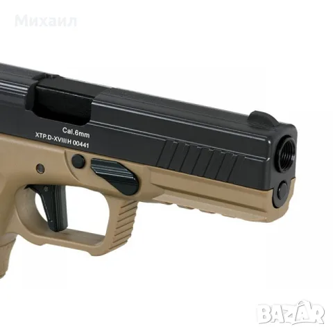 Еърсофт пистолет XTP Xtreme Training Pistol – Dark Earth, снимка 11 - Въздушно оръжие - 56252957