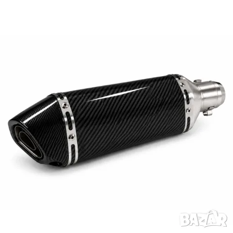 Карбоново мото гърне 370 mm с DB Killer, снимка 2 - Аксесоари и консумативи - 55866291