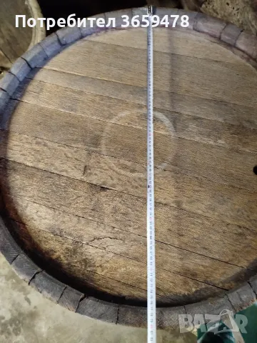 Дървено буре 500 литра, снимка 6 - Градински мебели, декорация  - 47524893