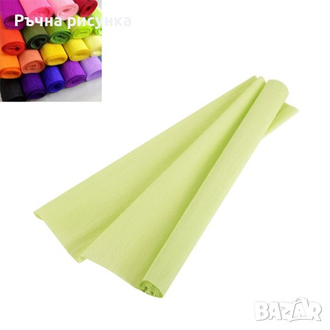 Креп хартия 50 см. х 250 см, снимка 1
