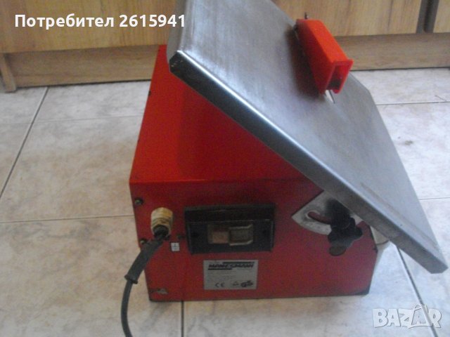 560 Вата-Ел.Машина Немска Профи Мокро/Сухо Рязане Плочи/Плочки/Камък-ф180мм-Реже 32мм-ВАНА-Manesmann, снимка 3 - Други инструменти - 41547564