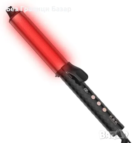 Нова Маша за коса 38мм, LCD контрол, висока температура за жени прическа