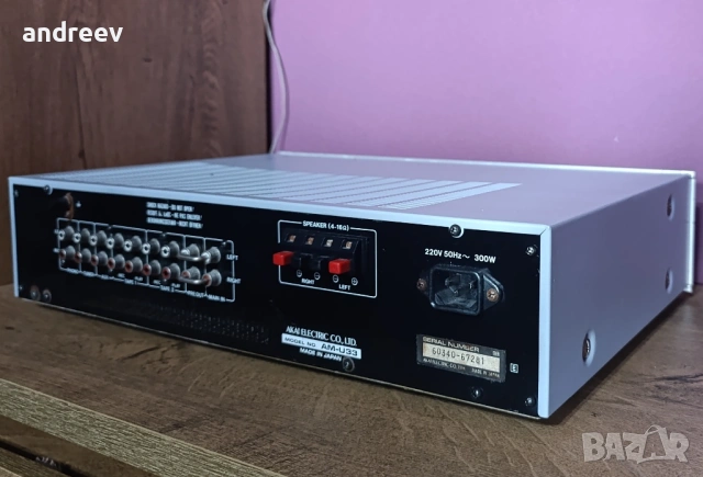 Akai AM-U33, снимка 5 - Ресийвъри, усилватели, смесителни пултове - 53640682