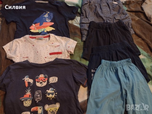 Детски блузки и панталони за момче, снимка 1 - Бебешки блузки - 41459794
