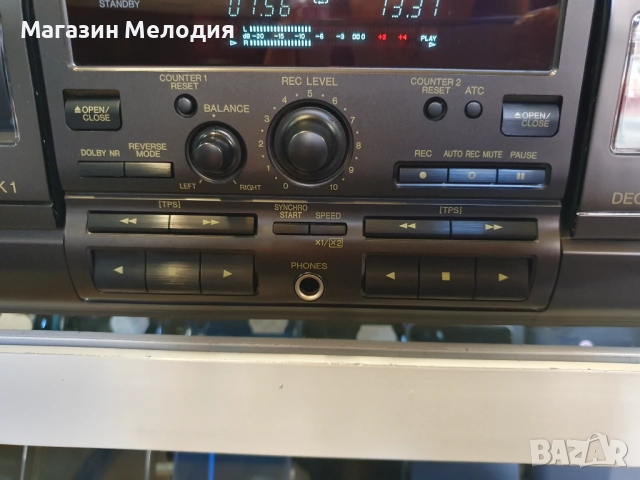 Касетен дек Technics RS-TR474 В отлично техническо и визуално състояние., снимка 6 - Декове - 35508370