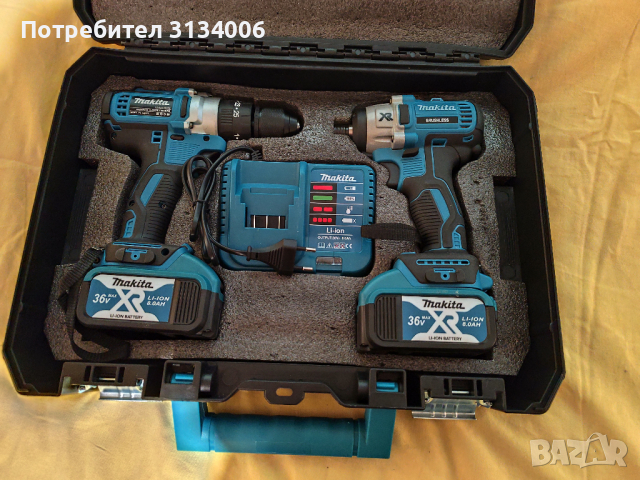 Продавам  МАКИТА винтоверт+гайковерт, снимка 1