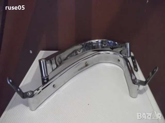 Подлакътници метални никел. 2 бр. за президентски офис стол, снимка 5 - Столове - 47397417