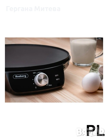 Уред за палачинки, снимка 3 - Гофретници - 53768718