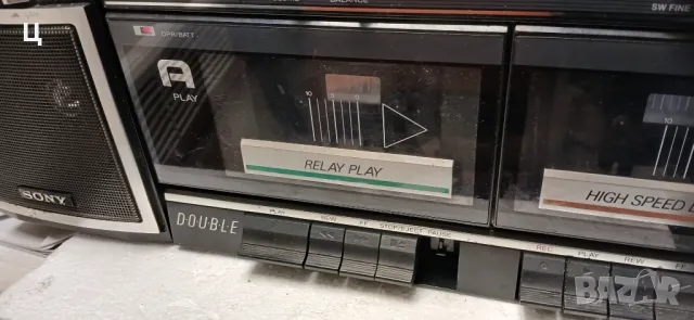 Ретро радиокасетофон SONY CFS-W365S, снимка 4 - Радиокасетофони, транзистори - 50301802
