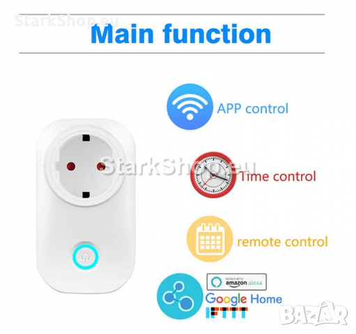 Умен контакт TUYA, снимка 2 - Друга електроника - 36261339