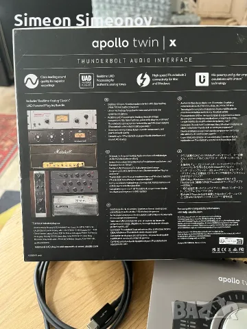 Аудио интерфейс Universal Audio Apollo Twin X Duo Heritage Edition, снимка 4 - Аудиосистеми - 55944248