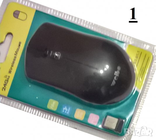 Безжична мишка 2.4 GHz USB Wireless  Mouse / лаптоп / компютър , снимка 2 - Клавиатури и мишки - 38916516