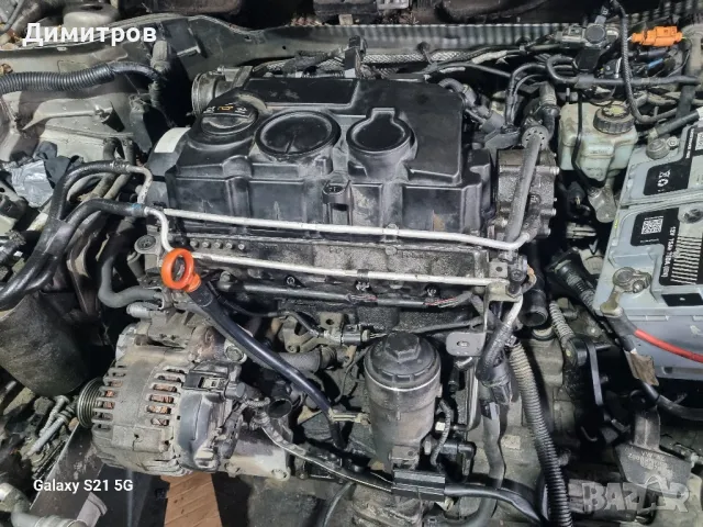 Двигател за части 1.9 TDi ,BLS,BKC 105hp,Golf 5,Audi A3 8P,Seat,Skoda.