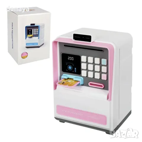 5569 Детска касичка сейф с парола електронен банкомат, снимка 4 - Други - 48445353