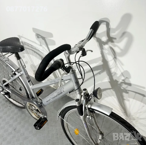 Алуминиев градски велосипед Conquest 28 цола/ колело, снимка 4 - Велосипеди - 51387330