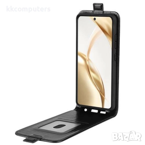 Honor 200 5G Flip2 Кожен Калъф и Скрийн Протектор, снимка 5 - Калъфи, кейсове - 52835191