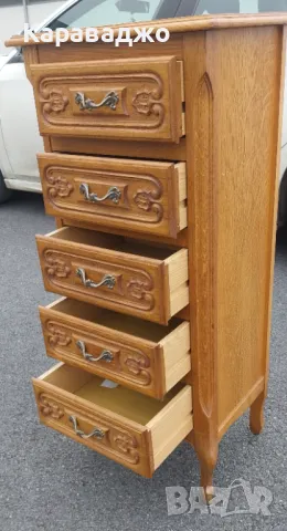 Скрин/Комод Луи XV, снимка 5 - Скринове - 49946712