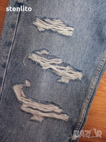 Нови мъжки дънки с накъсан ефект, снимка 6 - Дънки - 44600355