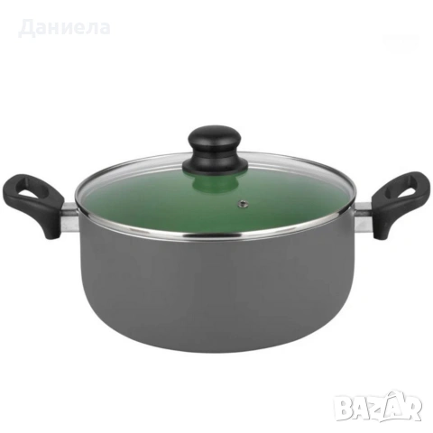 Комплект съдове Michelino Lara – 6 Части с незалепващо Pfluon покритие и турбо индукция, снимка 5 - Съдове за готвене - 53237957