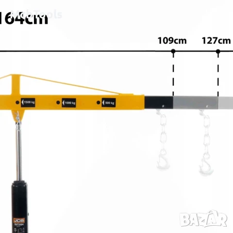 Кран за двигатели жираф 2 тона хидравличен JCB, снимка 6 - Други инструменти - 46453611