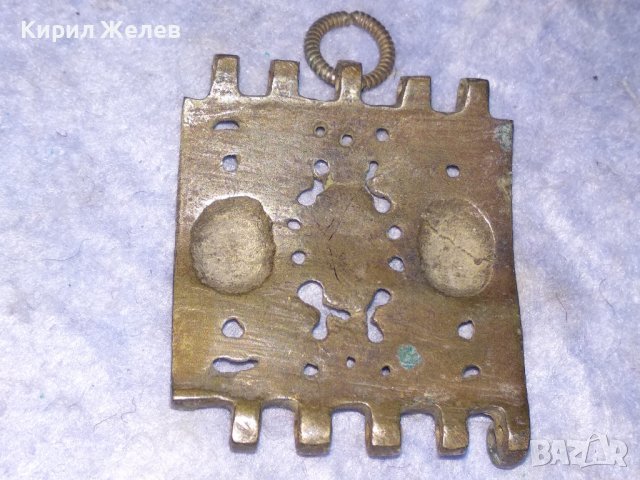 РЯДЪК ОРНАМЕНТИРАН ЕЛЕМЕНТ от ВЪЗРОЖДЕНСКИ НАКИТ БИЖУ САЧАНЕНА ГРИВНА с ЖИВАЧНА ПОЗЛАТА 24943, снимка 15 - Антикварни и старинни предмети - 40981059