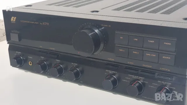Аудиофилски усилвател Sansui AU-X711 , снимка 4 - Ресийвъри, усилватели, смесителни пултове - 49289292
