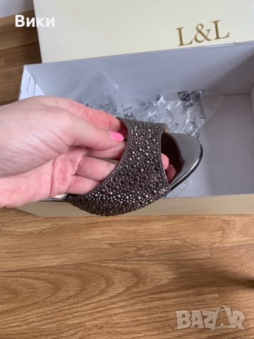 Красиви сандали с камъни, снимка 15 - Сандали - 39243245