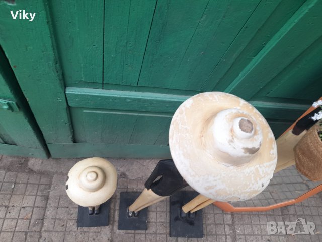 Дървени статуетки три негърчета, снимка 4 - Други ценни предмети - 42299237