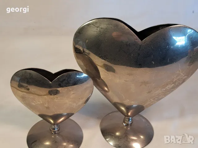иноксова ваза сърце 7/5, снимка 2 - Вази - 49869518