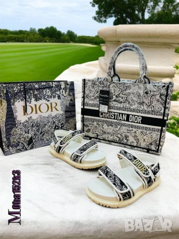 дамски сандали christian dior , снимка 2 - Сандали - 50577934