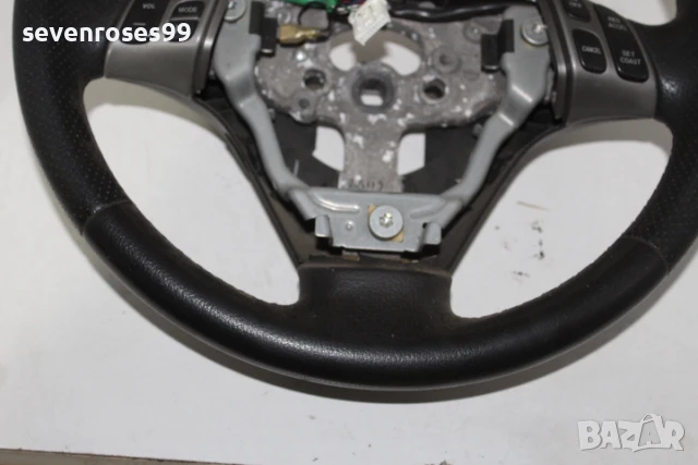 Волан кожен Мазда 3 2008 2.3i 158hp Mazda 3 седан много запазен, снимка 4 - Части - 51255549