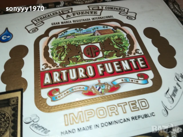 ARTURO FUENTE ROTHSCHILDS-ДЪРВЕНА КУТИЯ ЗА КОЛЕКЦИЯ 1108250837, снимка 3 - Колекции - 51323373