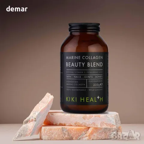 KIKI Health морски колаген, натурален витамин С от органичен прах от Camu Camu, 200 грама, снимка 5 - Хранителни добавки - 49112753