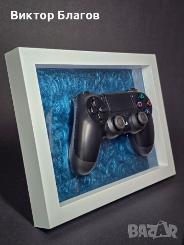 Dualshock 4 контролер в рамка с епоксидна смола