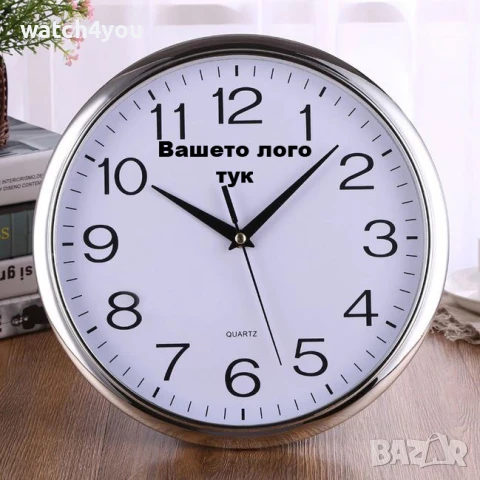 РЕКЛАМНИ СТЕННИ ЧАСОВНИЦИ С ФИРМЕНО ЛОГО. РЕКЛАМЕН СТЕНЕН ЧАСОВНИК. ВАШЕТО ЛОГО НА СТЕНЕН ЧАСОВНИК., снимка 2 - Стенни часовници - 44631755