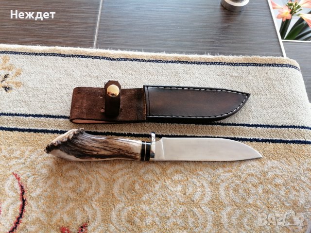 Ловен нож от К390 стомана. , снимка 2 - Ножове - 40533071