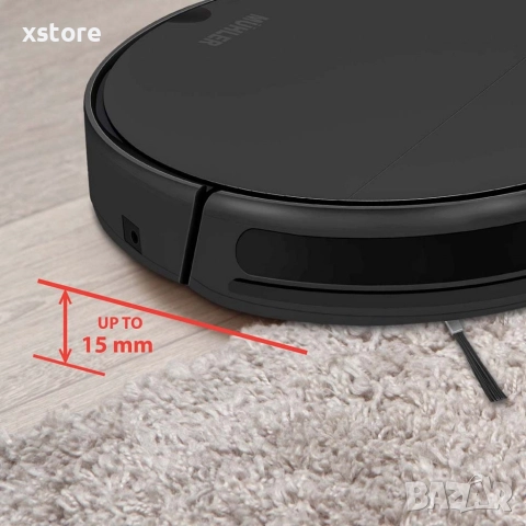 Прахосмукачка робот 3в1 за сухо почистване, прахосмукачка и моп MUHLER Bobby 2, снимка 3 - Прахосмукачки - 52796082