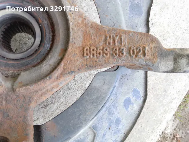 Предни шенкели главина  ляв-десен брой 30лв за Мазда 3  1.6HDI 109k.с 2007г, снимка 6 - Части - 49622695