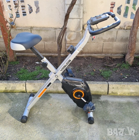Магнитен сгъваем велоергометър YOSUDA XBIKE – Като нов, снимка 3 - Фитнес уреди - 53670091