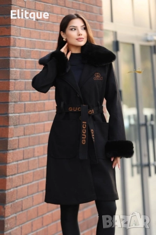 палто с пух Gucci , снимка 2 - Палта, манта - 52550638