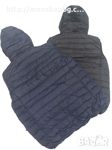 Мъжки елек - черен и тъмно син, снимка 2 - Якета - 53125469