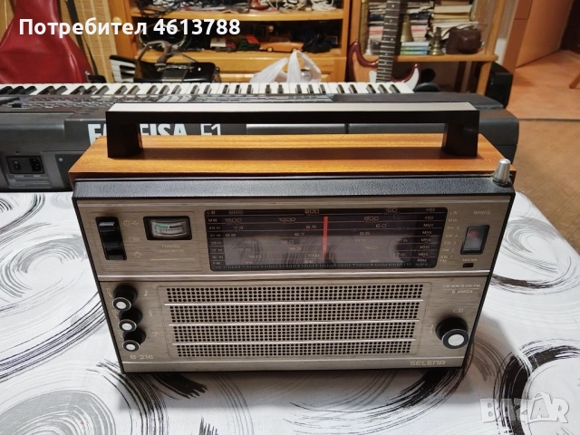 Радио Селена Б216, снимка 2 - Радиокасетофони, транзистори - 52967251