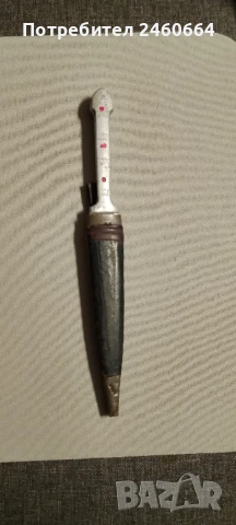 Рядък османски нож-кама, снимка 2 - Антикварни и старинни предмети - 50491030