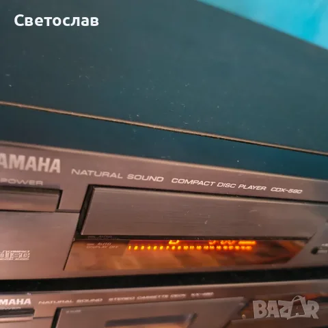  YAMAHA RECEIVER, CASSETTE DECK, COMPACT DISC PLAYER, снимка 6 - Ресийвъри, усилватели, смесителни пултове - 56086196